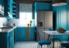 Nowoczesne aranżacje niebieskiej kuchni - inspiracje do urządzenia kuchni w niebieskim kolorze