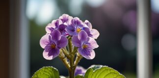 Jak pielęgnować fiołka afrykańskiego, aby zakwitł