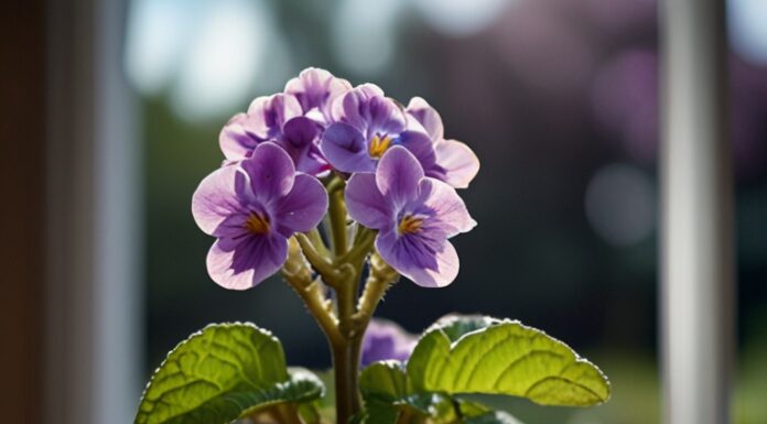 Jak pielęgnować fiołka afrykańskiego, aby zakwitł