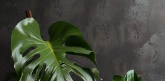 Dlaczego na liściach monstery pojawiają się krople wody i jak zapewnić jej odpowiednie warunki