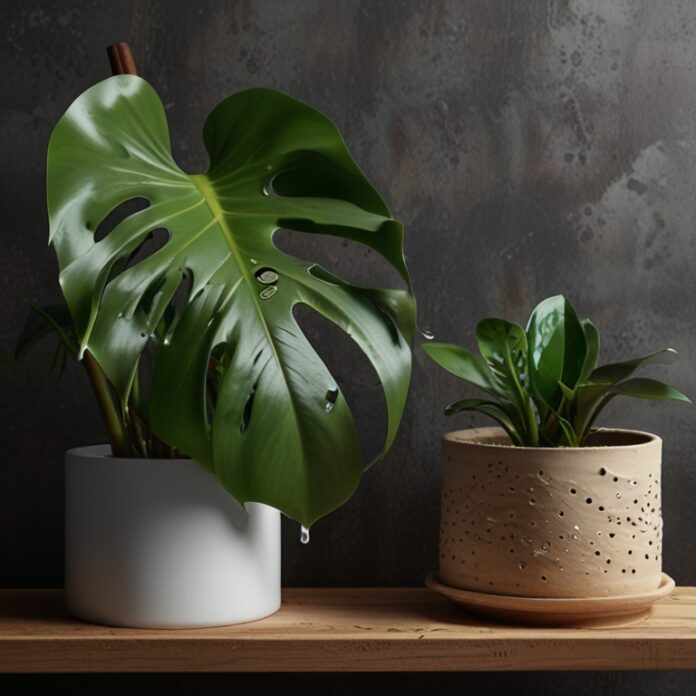 fp_719bdbfad62025-09-22T160549.000Z.jpg Dlaczego na liściach monstery pojawiają się krople wody i jak zapewnić jej odpowiednie warunki