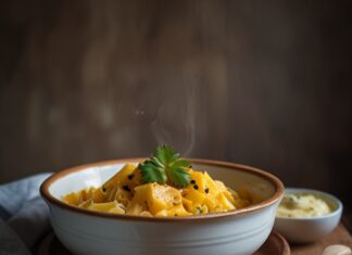 Tradycyjna rumuńska mamałyga jako świetny dodatek do obiadu Tradycyjna rumuńska mamałyga jako świetny dodatek do obiadu